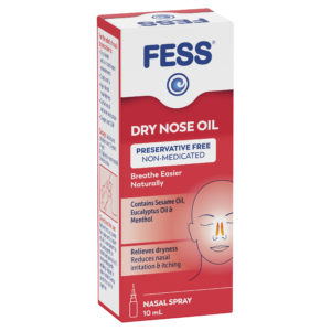 FESS Dry Nose Relief Oil Nasal Spray 10mL