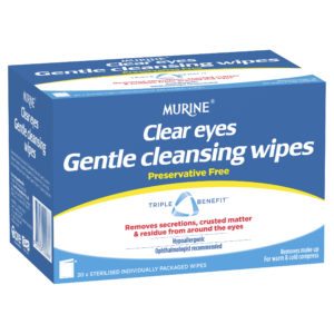 Clear Eyes by Murine Gentle Cleansing Wipes 30 Pack