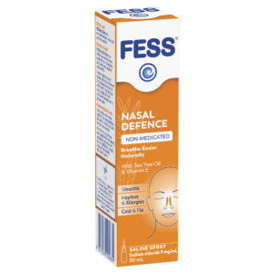 FESS Nasal Defence Non Medicated Saline Spray 30mL