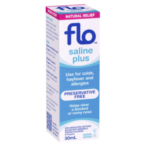 Flo Saline Plus Nasal Spray 30 mL