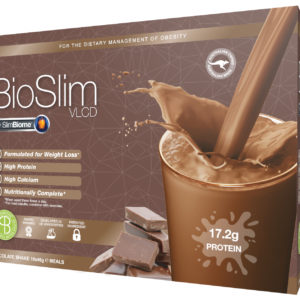 BioSlim VLCD SlimBiome Shake Chocolate Flavour 18 x 46g Sachets