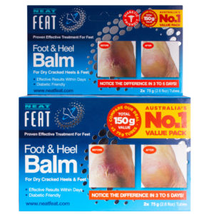 Neat Feat Foot & Heel Balm 75g Bonus Pack