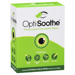 Opti-Soothe® Eyelid Wipes 20 Pack