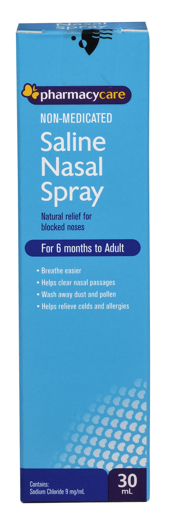 PHCY CARE SALINE NASAL SPRAY 30ML