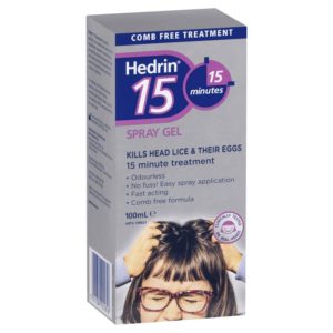 HEDRIN MINS GEL SPRY 100ML