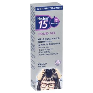 HEDRIN MINS GEL LIQ 100ML