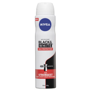 NIVEA DEO BLK WHTE MAX 250ML