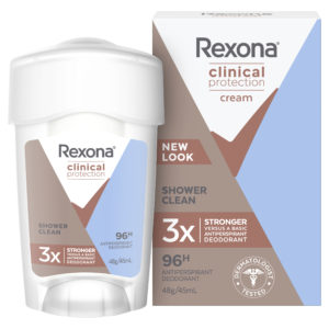 REXONA A/P R/ON 45ML CLIN SHWR CLN