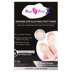 Milky Foot Active – Intense Exfoliating Foot Mask – XL