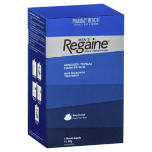 REGAINE MEN EX STRENGTH 4 MONTHS FOAM