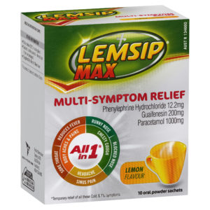 Lemsip Max Multi-Symptom Relief Lemon 10 Pack