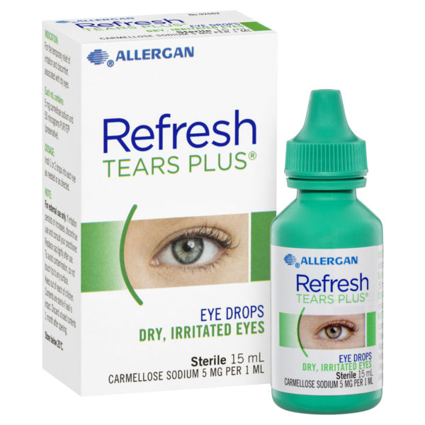 REFRESH TEARS PLUS EYE DROPS 0.5% 15ML