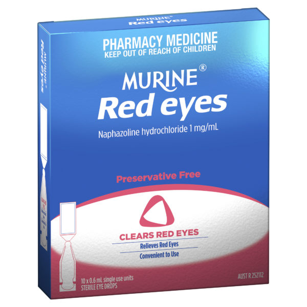 Murine Red eyes vials 10 pack