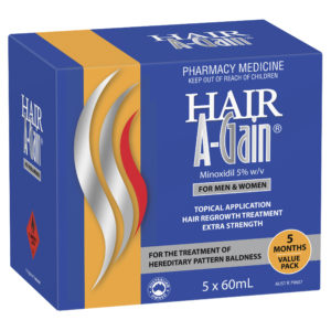 Hair A-Gain 5 Pack 5 x 60mL