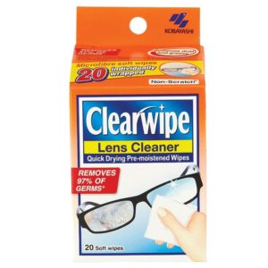 CLEARWIPE LENS CLEAN 20PK Z6