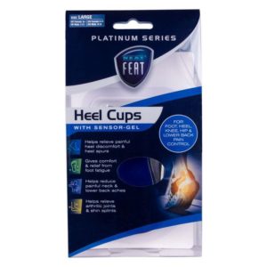 NEAT FEAT GEL HEEL CUPS LGE