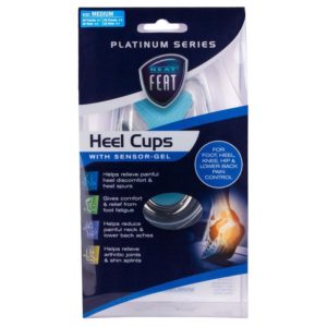 NEAT FEAT GEL HEEL CUPS MED