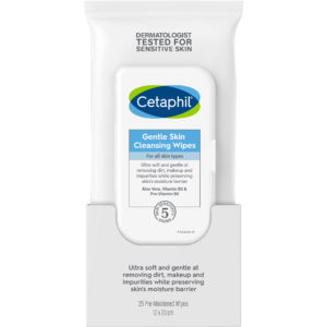 Cetaphil Gentle Skin Cleansing Makeup Remover Wipes 25 pk