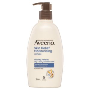Aveeno Skin Relief Moisturising Lotion Fragrance Free 354mL