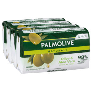 Palmolive Naturals Bar Soap 4 Pack