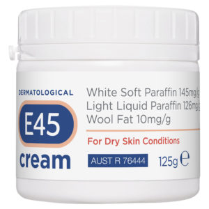Dermatological E45 Cream for Dry Skin Conditions 125g