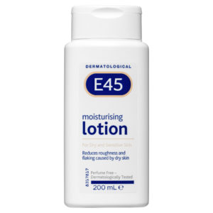 Dermatological E45 Moisturising Lotion for Dry skin and Sensitive Skin 200mL