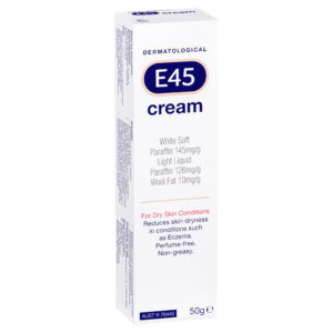 Dermatological E45 Cream for Dry Skin Conditions 50g