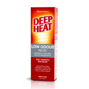 Deep Heat Low Odour Relief Cream 100G