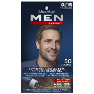 Men Perfect Hair Colour 50 Natural Light Brown
