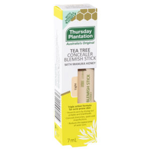 Thursday Plantation Tea Tree Concealer Blemish Stick With Manuka Honey Light 7mL