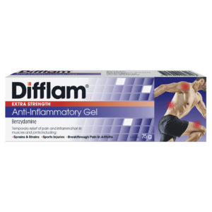 Difflam Extra Strength Anti Inflammatory Gel 5% 75g
