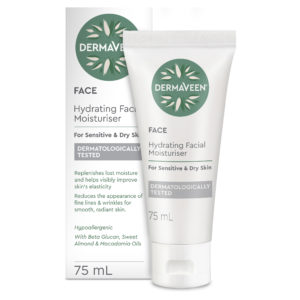 DermaVeen Daily Nourish Rich Facial Moisturiser 75mL