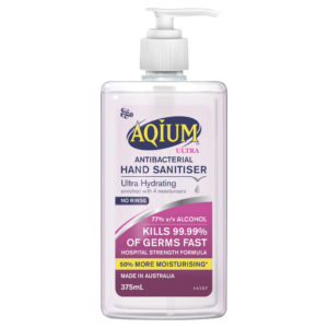 Ego Aqium Hand Sanitiser Ultra 375mL