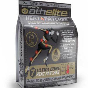 Pain Away Athelite Heat Patches Regular 7 Pk & 2 Bonus Hand Warmers