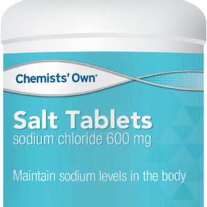 Chemists' Own Salt Tabs 600mg 100 Tablets