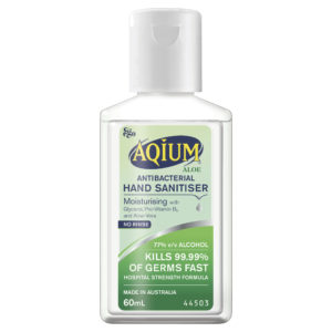Ego Aqium Hand Sanitiser Aloe 60 mL