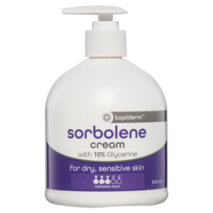Topiderm Sorbolene Cream Pump Bottle 500ml