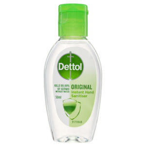 Dettol Healthy Touch Instant Hand Sanitiser Original 50mL