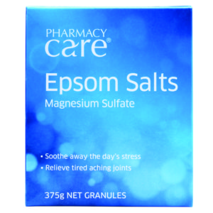 PHCY CARE EPSOM SALTS 375G