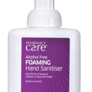 Pharmacy Care Alcohol Free Foaming Hand Sanitiser 600 mL
