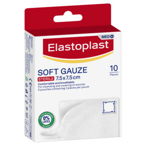 E/PLAST SFT GZE STERILE 7.5CMX7.5CM 10PK
