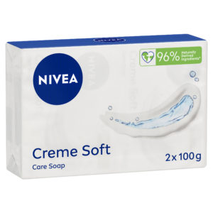 NIVEA Creme Soft Care Soap Twin Pack 2x100g