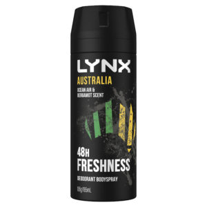 LYNX DEO AEROSL 165ML AUSTRALIA