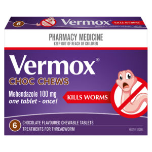 VERMOX CHOC 6TAB