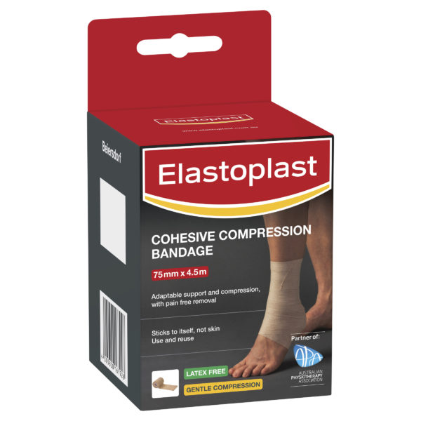 Elastoplast Sport Cohesive Compression Bandage 7.5cm x 4.5m