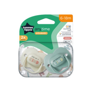 TommeeTippee Anytime Soother 6 to18M 2PK