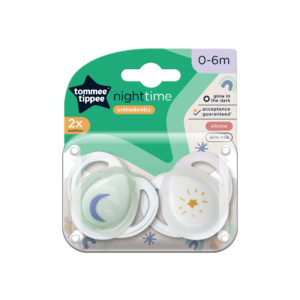 TT NIGHT SOOTHER 0 6M 2PK
