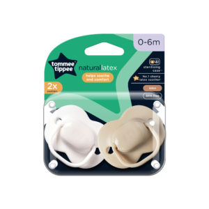 Tommee Tippee Cherry Latex Soother 2 X 0-6M