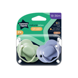 Tommee Tippee Cherry Latex Soother 2 X 18 36M