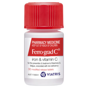 Ferro Grad C Iron & Vitamin C 30 Tabs